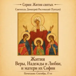 Жития святых мучениц Веры, Надежды и Любви, и матери их Софии - Святитель Димитрий Ростовский