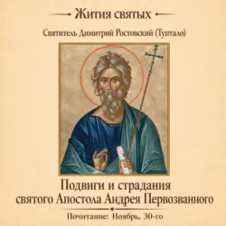 Подвиги и страдания святого Апостола Андрея Первозванного - Святитель Димитрий Ростовский