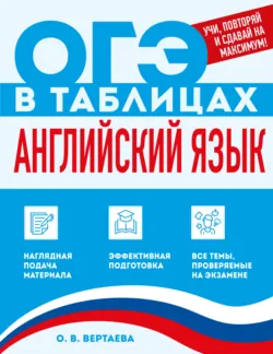 Английский язык - Ольга Вертаева