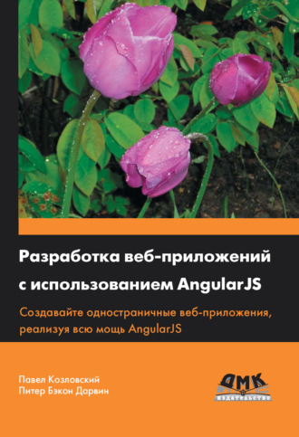 Обложка книги «Разработка веб-приложений с использованием AngularJS»
