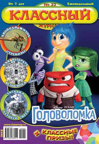 Обложка книги «Классный журнал №22/2015»