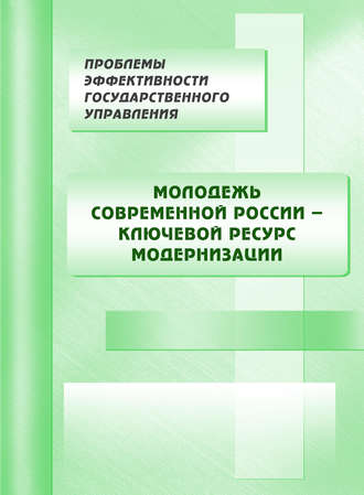 Обложка книги «Молодежь современной России – ключевой ресурс модернизации»