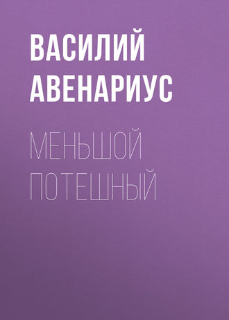 Обложка книги «Меньшой потешный»