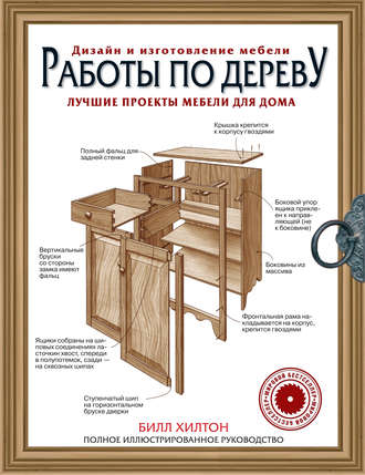 Обложка книги «Работы по дереву. Лучшие проекты мебели для дома»