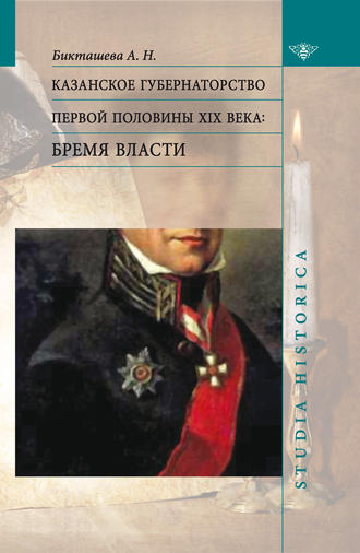 А. Н. Бикташева. Казанское губернаторство первой половины XIX века. Бремя власти