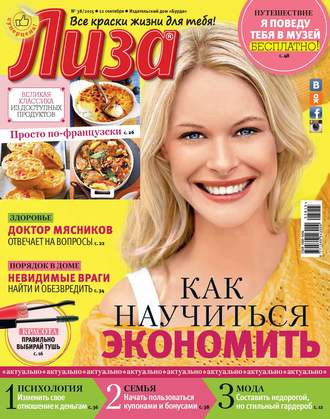 Обложка книги «Журнал «Лиза» №38/2015»