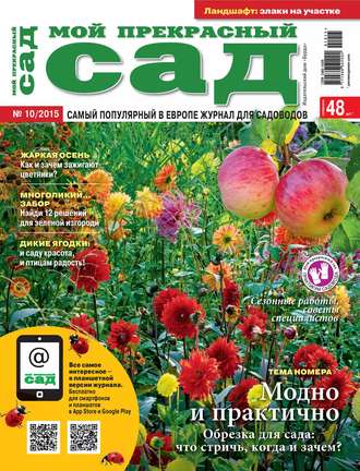 Обложка книги «Мой прекрасный сад №10/2015»