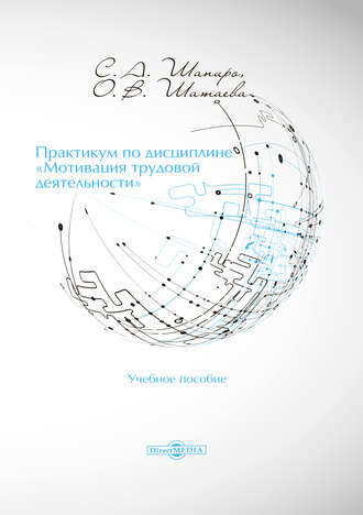 Сергей Александрович Шапиро. Практикум по дисциплине «Мотивация трудовой деятельности»