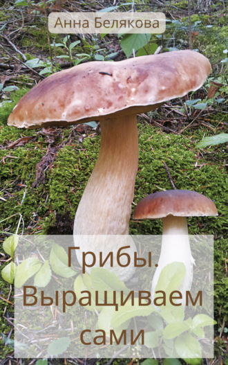 Обложка книги «Грибы. Выращиваем сами»