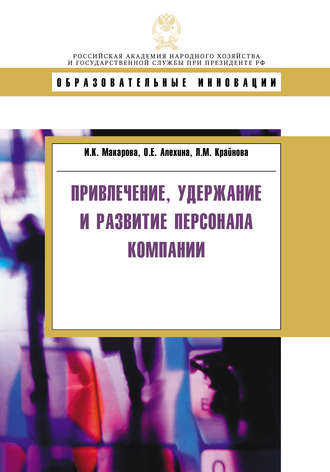 Обложка книги «Привлечение, удержание и развитие персонала компании»