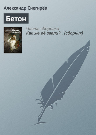 Обложка книги «Бетон»