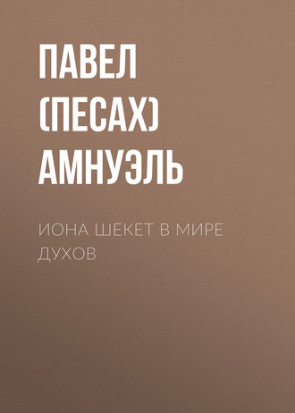 Обложка книги «Иона Шекет в мире духов»