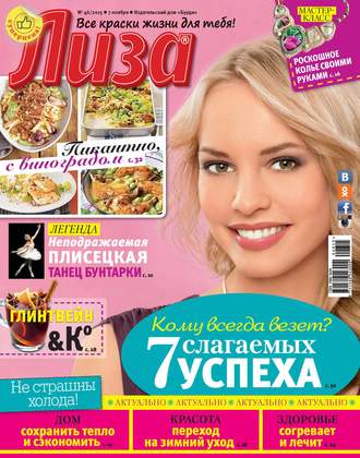 Обложка книги «Журнал «Лиза» №46/2015»
