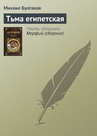 Обложка книги «Тьма египетская»