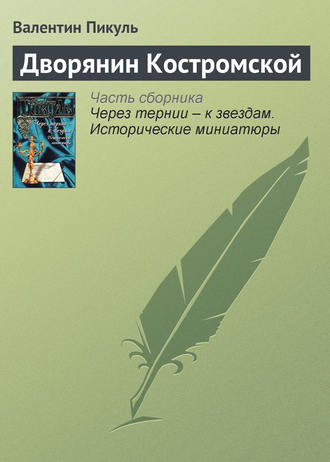 Обложка книги «Дворянин Костромской»