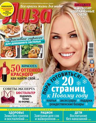 Обложка книги «Журнал «Лиза» №49/2015»