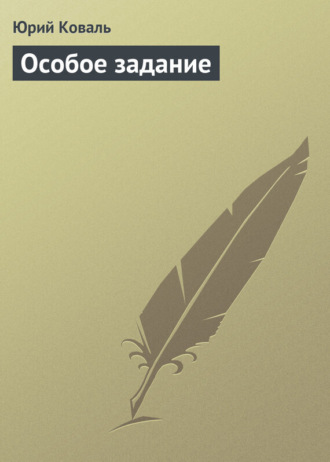 Обложка книги «Особое задание»