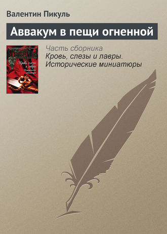 Обложка книги «Аввакум в пещи огненной»