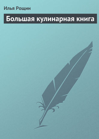 Илья Рощин. Большая кулинарная книга