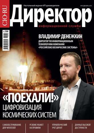Обложка книги «Директор информационной службы №10/2015»
