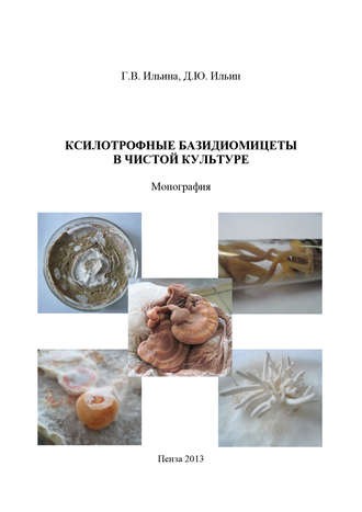 Обложка книги «Ксилотрофные базидиомицеты в чистой культуре»