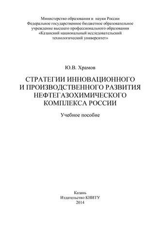 Ю. В. Храмов. Стратегии инновационного и производственного развития нефтегазохимического комплекса России