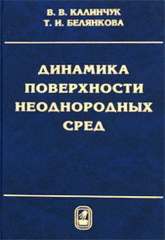 Валерий Калинчук. Динамика поверхности неоднородных сред