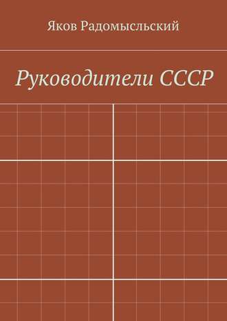 Яков Исаакович Радомысльский. Государство и власть