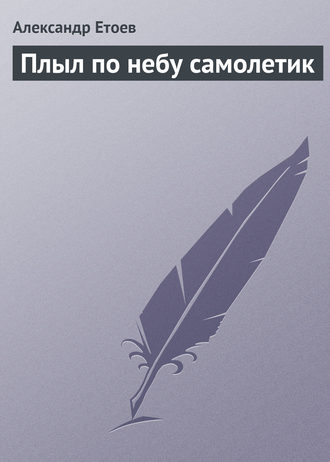 Обложка книги «Плыл по небу самолетик»