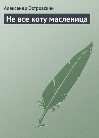 Обложка книги «Не все коту масленица»