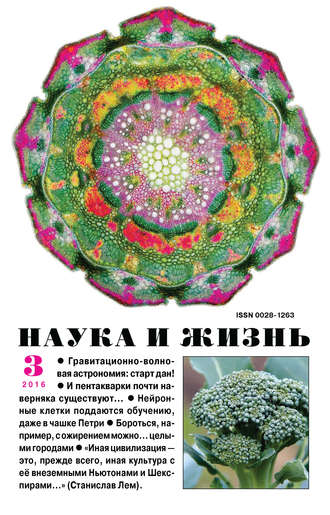 Обложка книги «Наука и жизнь №03/2016»