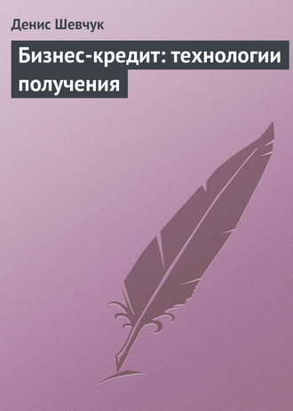 Денис Шевчук. Бизнес-кредит: технологии получения