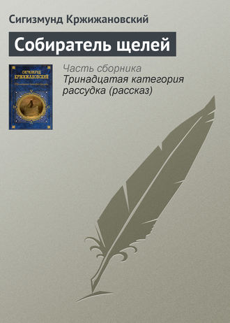 Обложка книги «Собиратель щелей»