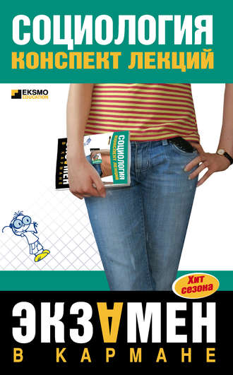 Обложка книги «Социология: конспект лекций»