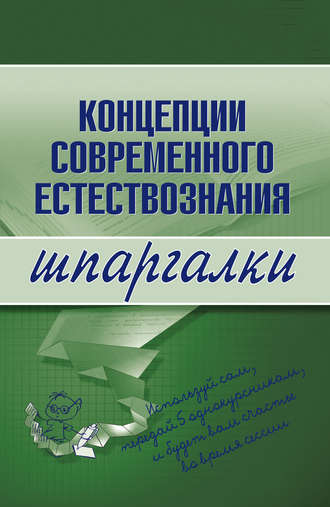 Обложка книги «Концепции современного естествознания»