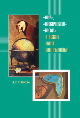 Обложка книги ««Мир», «пространство», «время» в поэзии Осипа Мандельштама»