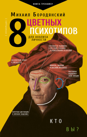 Обложка книги «8 цветных психотипов: кто вы?»