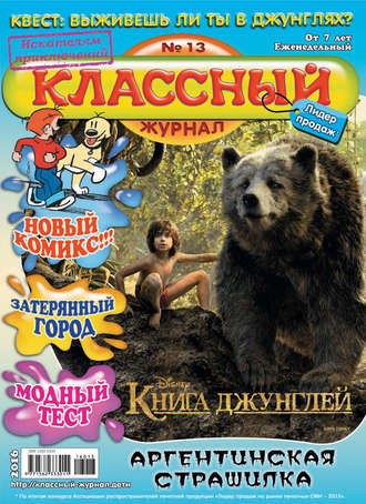 Обложка книги «Классный журнал №13/2016»