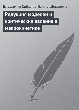 Владимир Соболев. Редукция моделей и критические явления в макрокинетике