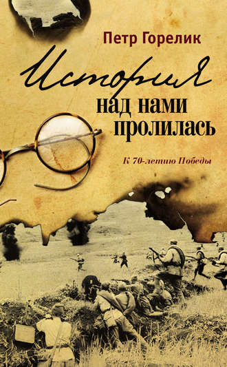 Обложка книги «История над нами пролилась. К 70-летию Победы (сборник)»
