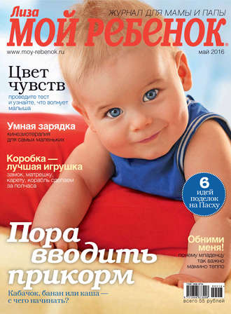Обложка книги «Журнал «Лиза. Мой ребенок» №05/2016»