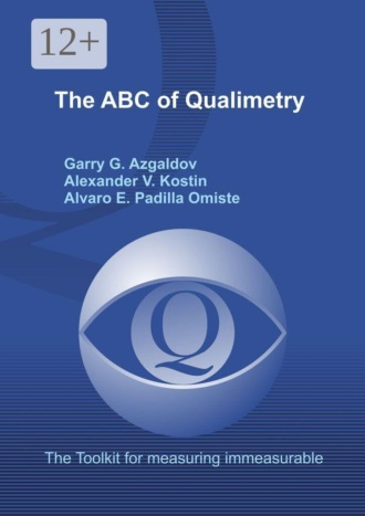 Обложка книги «The ABC of Qualimetry. The Toolkit for Measuring Immeasurable»