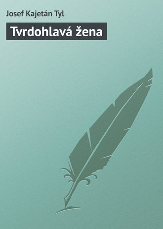Обложка книги «Tvrdohlavá žena»
