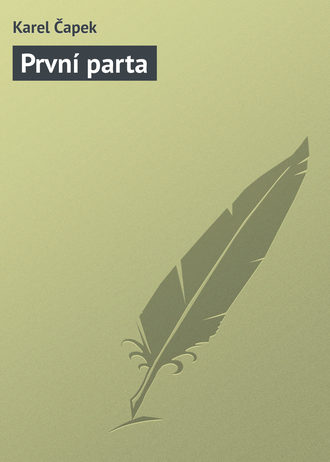 Обложка книги «První parta»