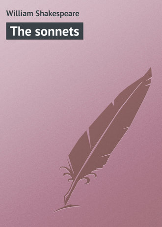 Обложка книги «The sonnets»