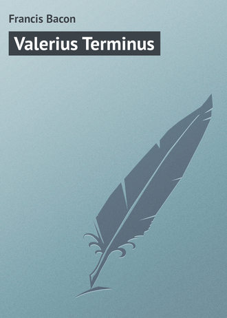Обложка книги «Valerius Terminus»