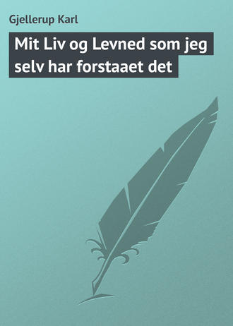 Обложка книги «Mit Liv og Levned som jeg selv har forstaaet det»