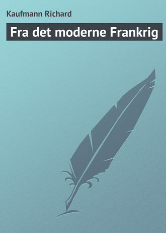 Обложка книги «Fra det moderne Frankrig»