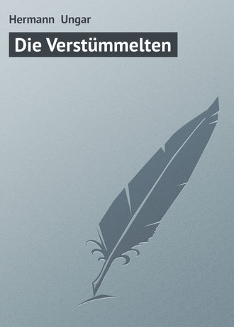 Обложка книги «Die Verstümmelten»