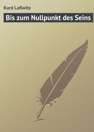 Обложка книги «Bis zum Nullpunkt des Seins»